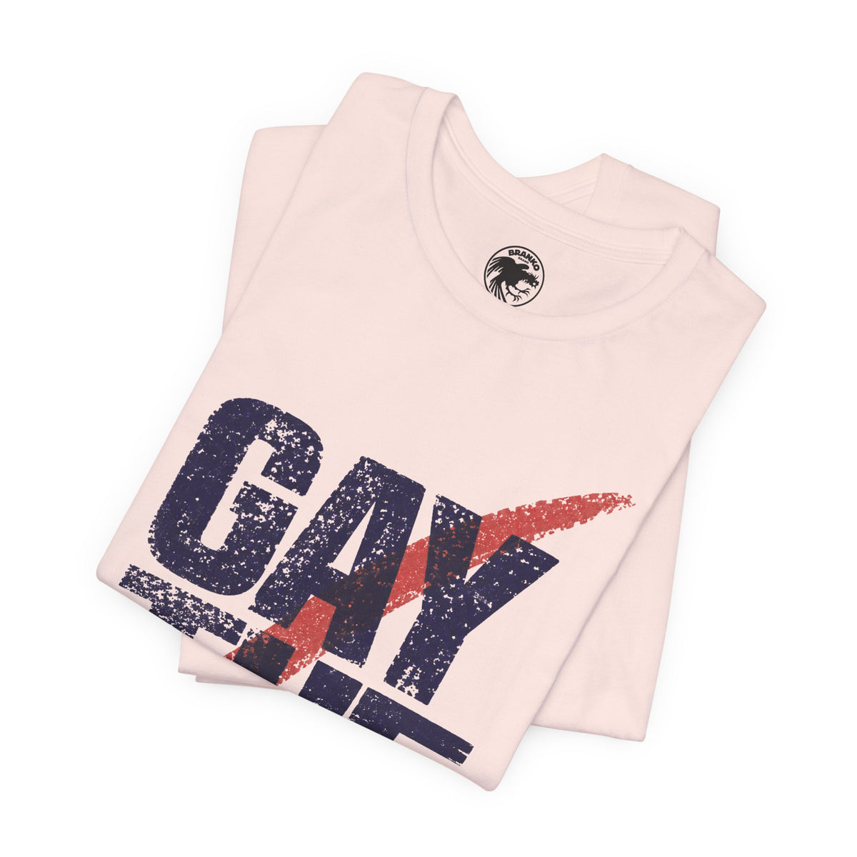 Gay the Vote (90's Rock the Vote Logo Reimagined)