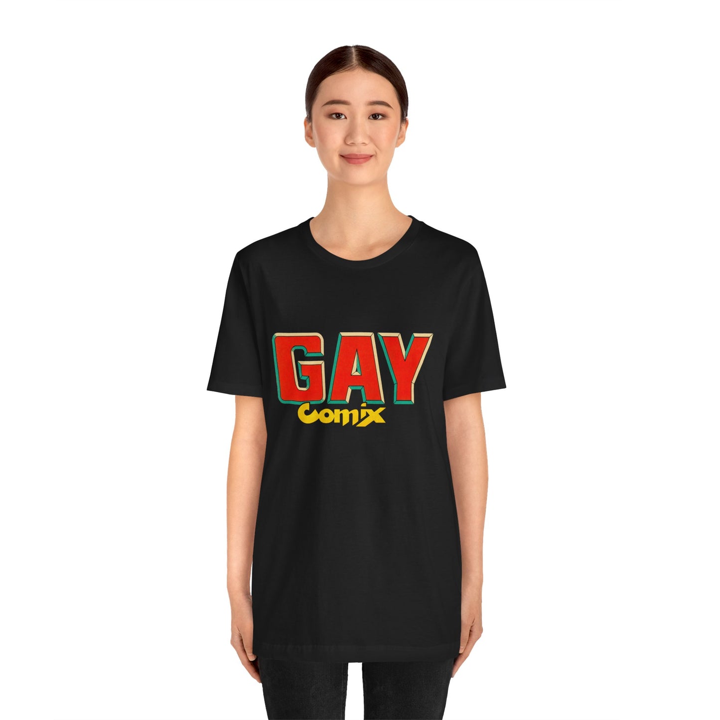 Gay Comix (Replica Early 80's Promo Shirt)