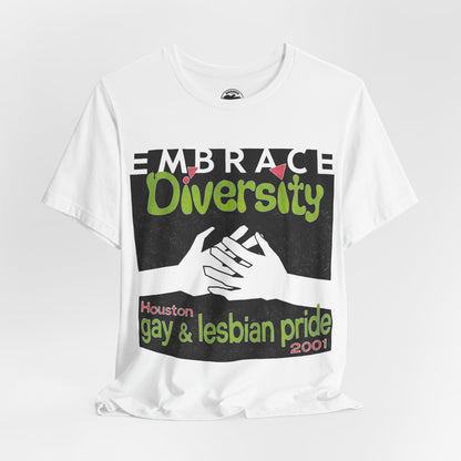 2001 Houston Gay & Lesbian Pride (Replica Promo Tee/Pride Month Shirt)