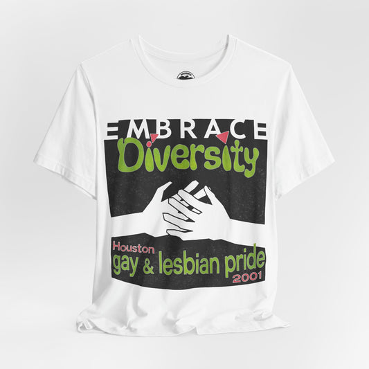 2001 Houston Gay & Lesbian Pride (Replica Promo Tee/Pride Month Shirt)