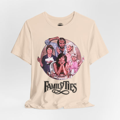 Family Ties (Replica Early 80's Promo Shirt/80's Tees)