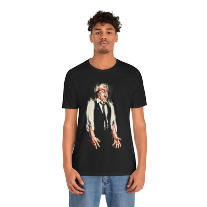 Scanners (Michael Ironside Image with Vintage Print Effect/David Cronenberg/Scanners Movie Shirt/Scanners Kronenberg)