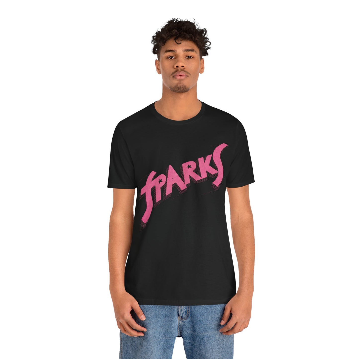 Sparks (Oversized Logo with Vintage Print Effect)