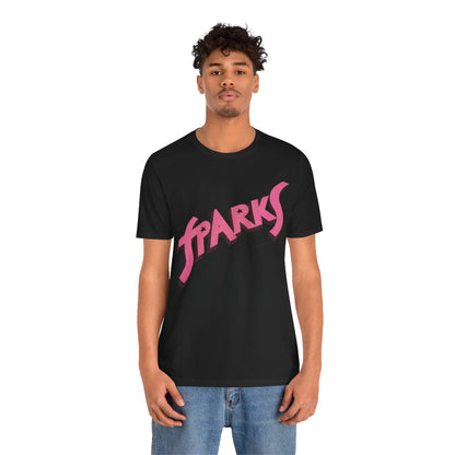 Sparks (Oversized Logo with Vintage Print Effect)