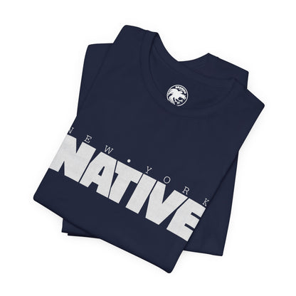 New York Native (Replica Promo T-Shirt with Vintage Print Effect/New York Gay Newspaper)