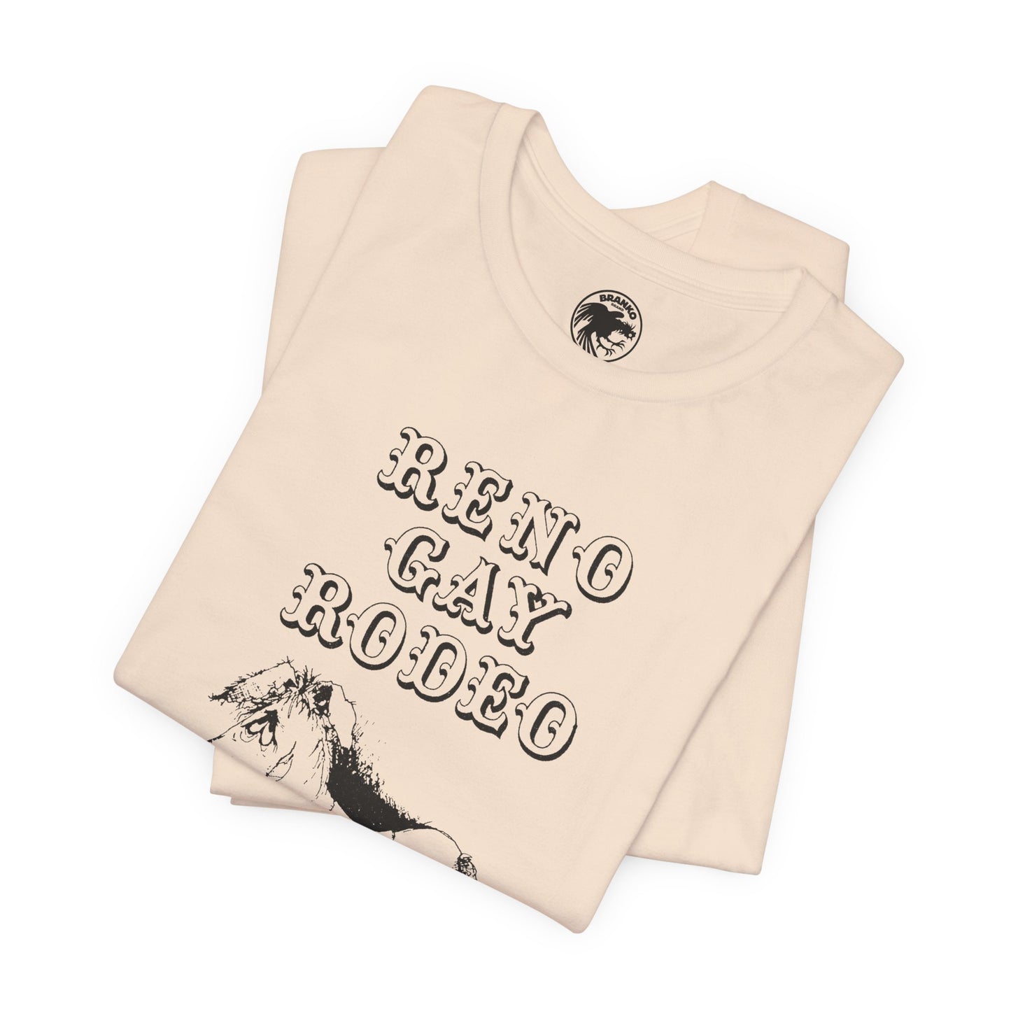 Reno Gay Rodeo (Replica Souvenir Tee/1980s)