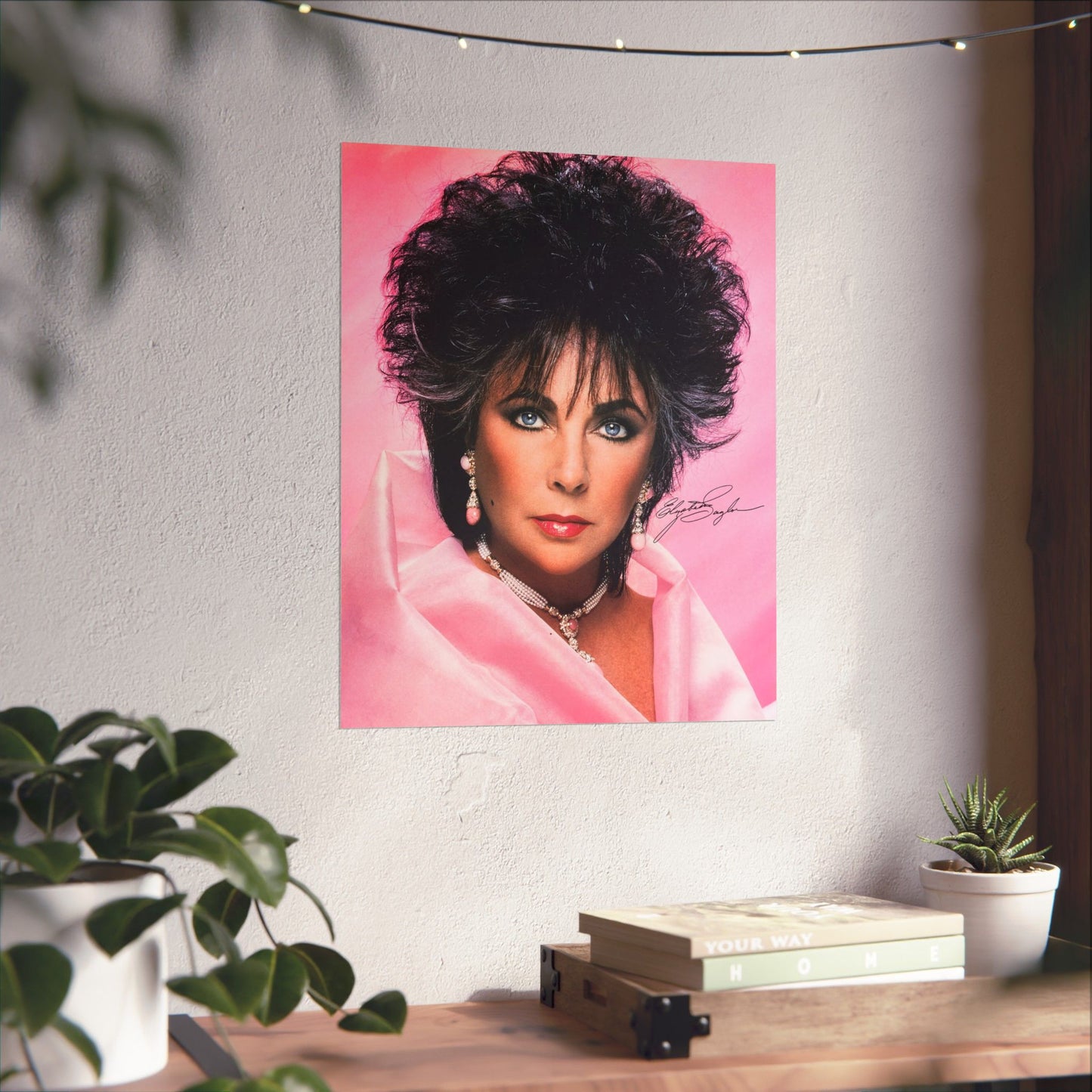 Elizabeth Taylor Poster (80's Era)
