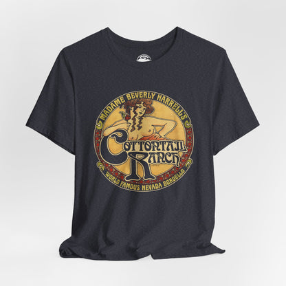 Madame Beverly Harrell’s Cottontail Ranch (Replica 70's Nevada Bordello Souvenir Shirt)