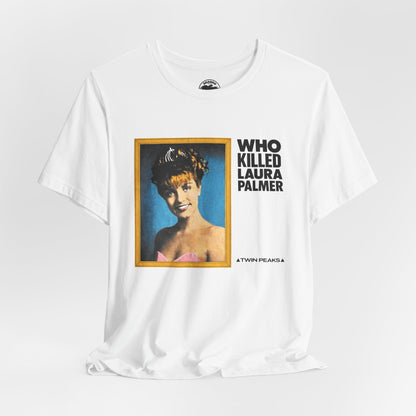 Who Killed Laura Palmer? (Twin Peaks Replica Promo T-Shirt/1990/David Lynch)