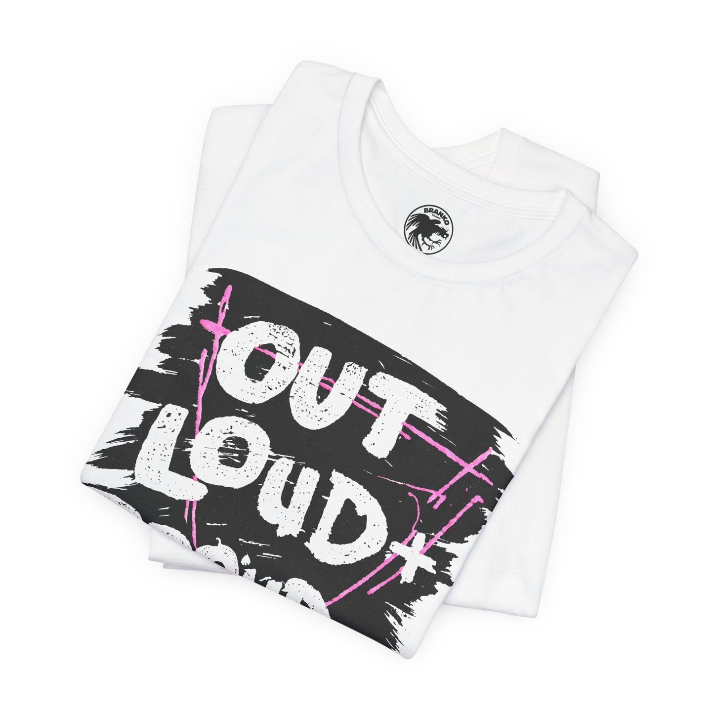 New York City Pride 1991 (Replica Promo Shirt/1991 Lesbian and Gay Pride/Out, Loud and Proud)