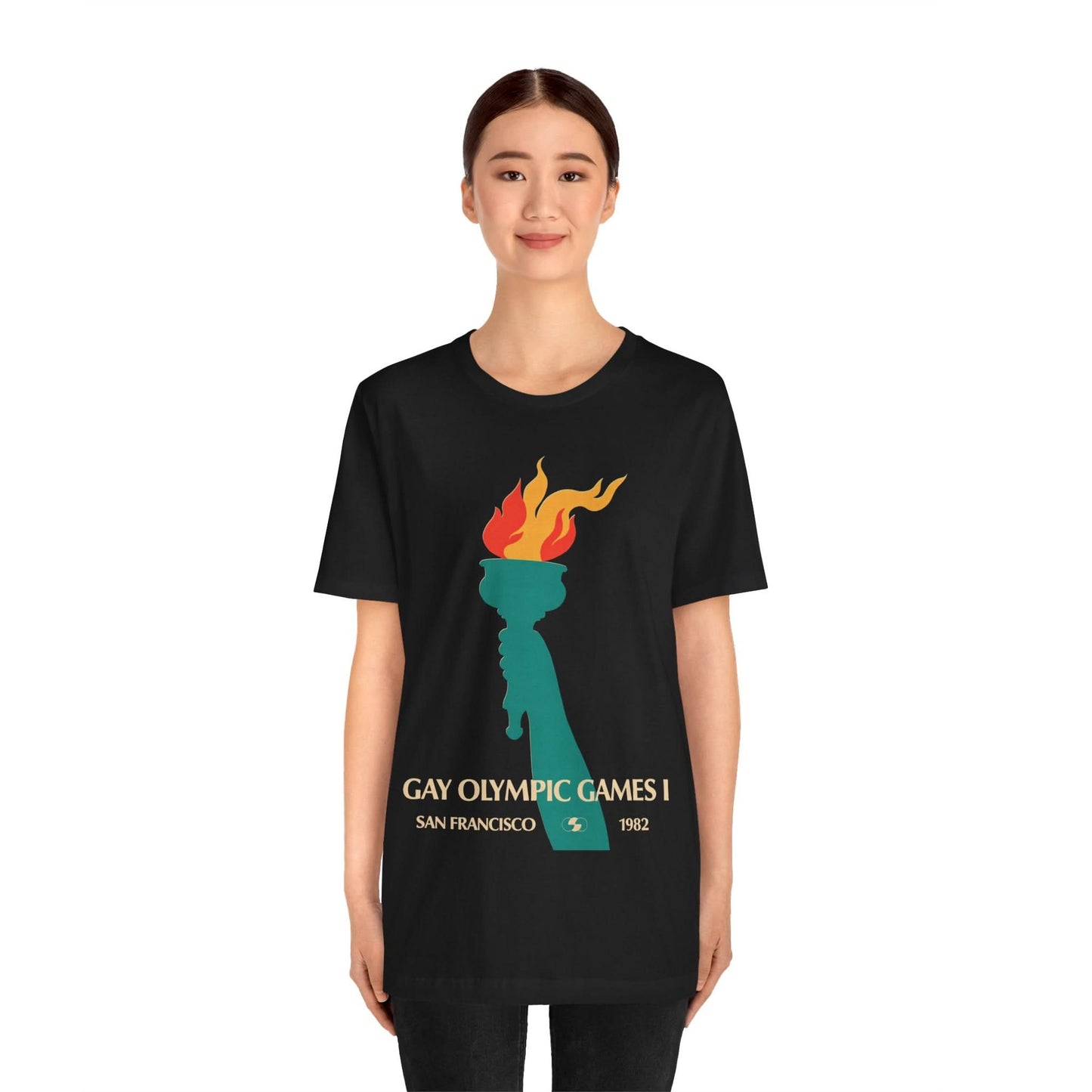Gay Olympic Games (Replica Souvenir Shirt/First Annual Gay Games/1982)