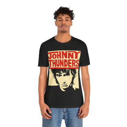 Johnny Thunders (Oversized Graphic with Vintage Print Effect)