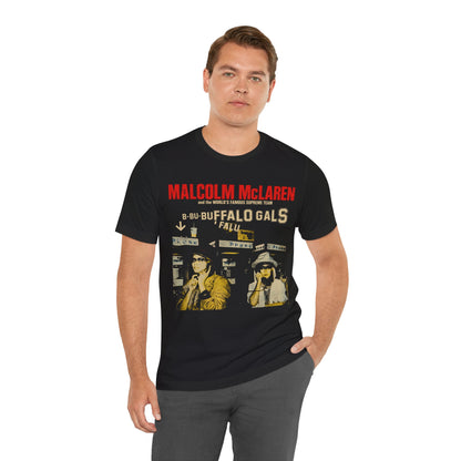 Malcolm McLaren (Buffalo Gals Graphic with Vintage Print Effect)