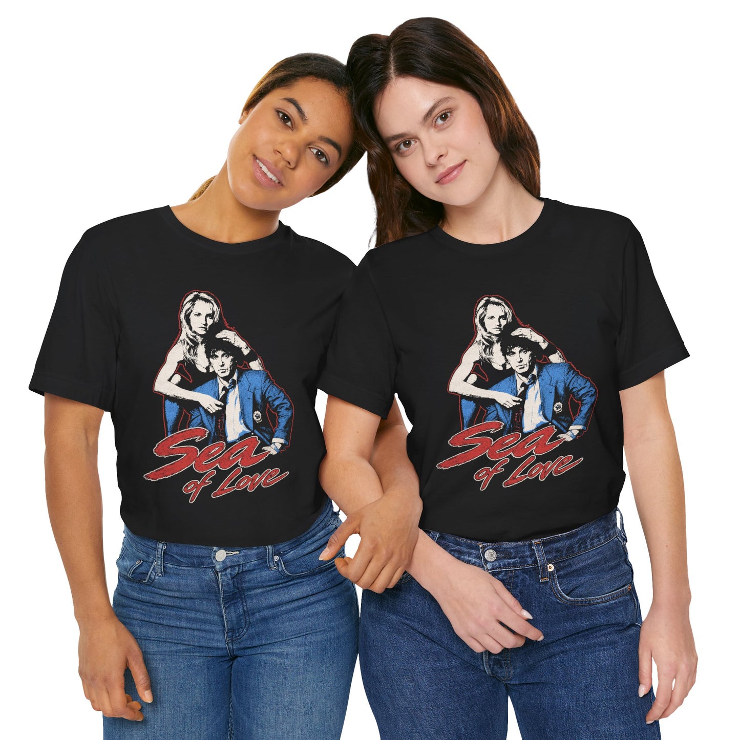 Sea of Love (80's Rock Tee Style Graphic/Ellen Barkin/Al Pacino)