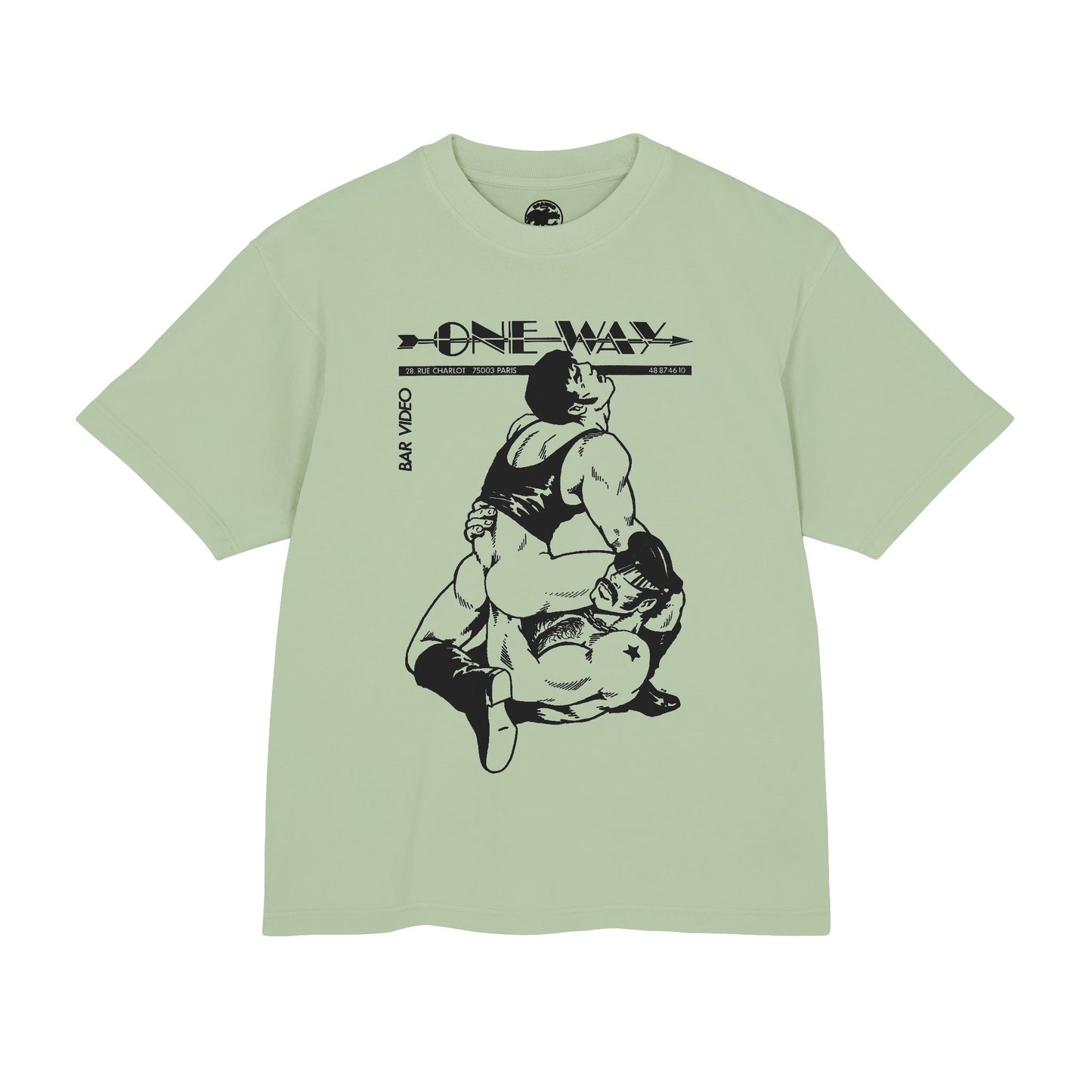 One Way Paris (Special Edition Boxy Heavy Tee/260 GSM/100% Combed Cotton)