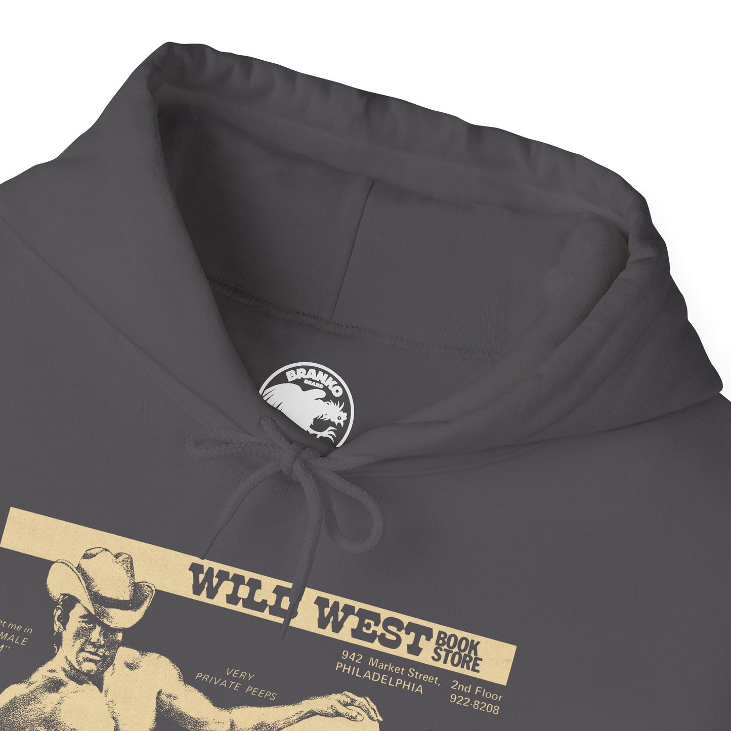 Wild West Hoodie (Philadelphia Gay Bookstore and Adult Shop/Peep Shows/Glory Holes)