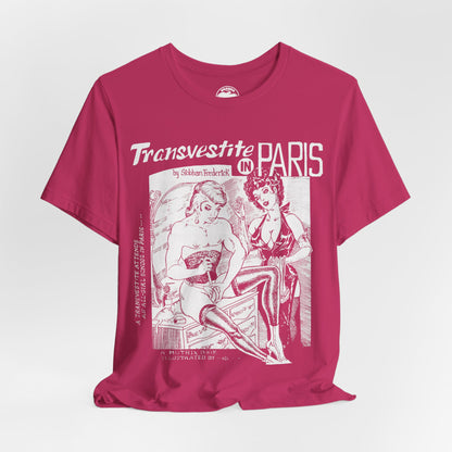 Transvestite in Paris (60's Gay Pulp Cover Artwork by Gene Bilbrew)