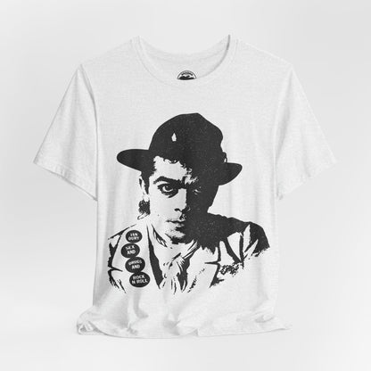 Ian Dury (Replica Sex and Drugs and Rock n' Roll Promo Tee/1977)