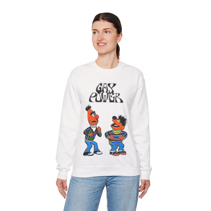 Gay Power Sweatshirt (Bert and Ernie Gay Shirt/Sesame Street Shirt)
