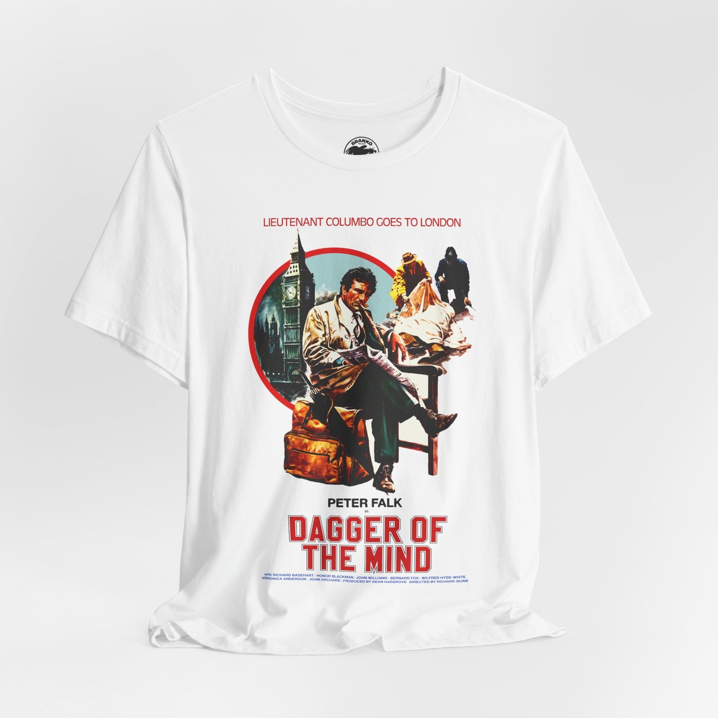 Columbo Dagger of the Mind (Promo Poster/Peter Falk Columbo Shirt)