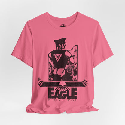 The Pittsburgh Eagle (Pittsburgh Leather Bar/Logo with Vintage Grunge Effect/1994-2012)