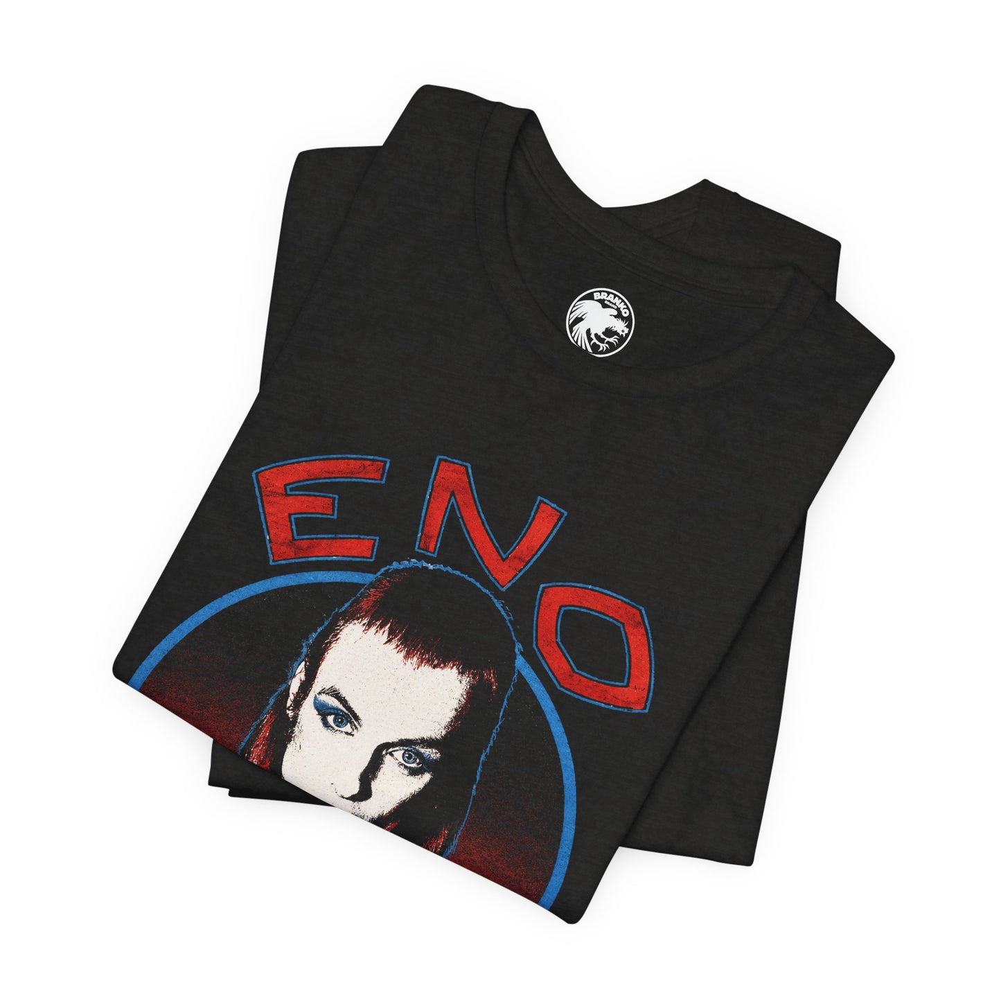 Eno (Early 70's Style Graphic Tee/Here Come the Warm Jets/Brian Eno shirt)