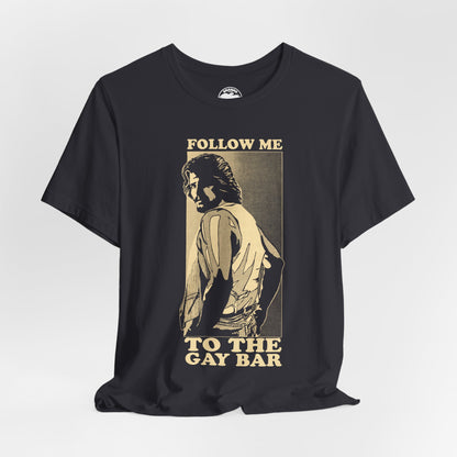 Follow Me to the Gay Bar (Custom Vintage Style Print)