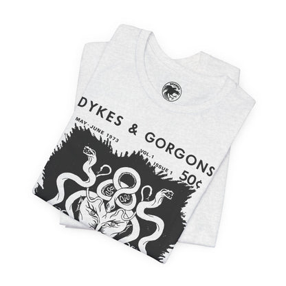 Dykes & Gorgons (1973 Lesbian Zine Cover Art)