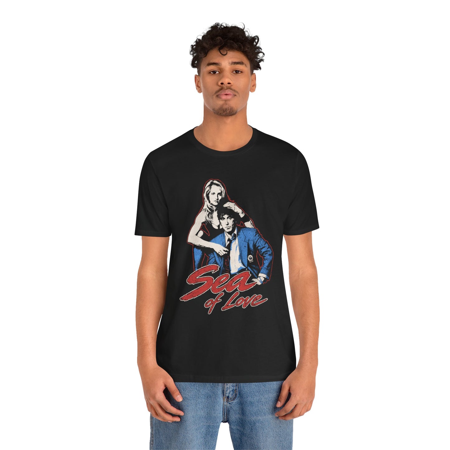 Sea of Love (80's Rock Tee Style Graphic/Ellen Barkin/Al Pacino)