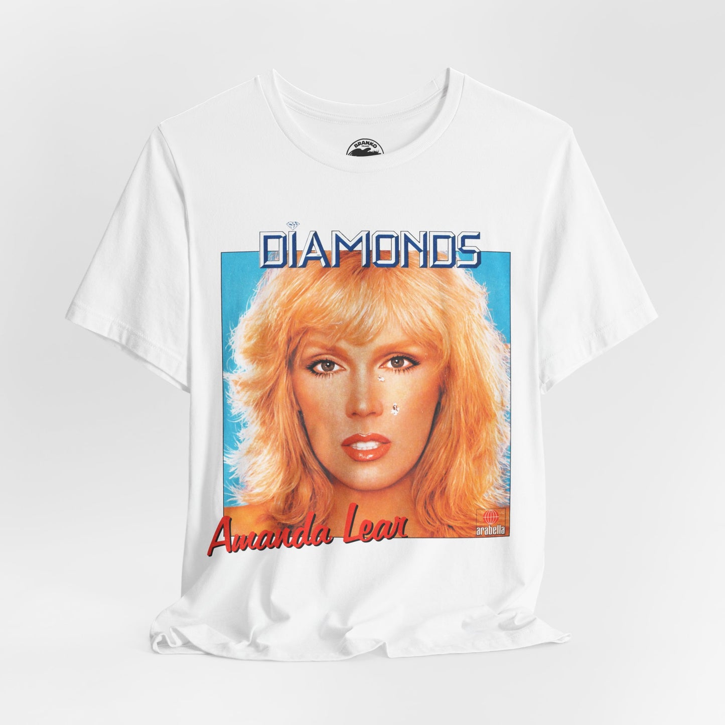 Amanda Lear (Diamonds Album Art with Vintage Print Effect)