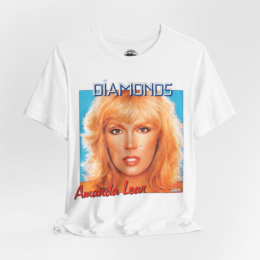Amanda Lear (Diamonds Album Art with Vintage Print Effect)