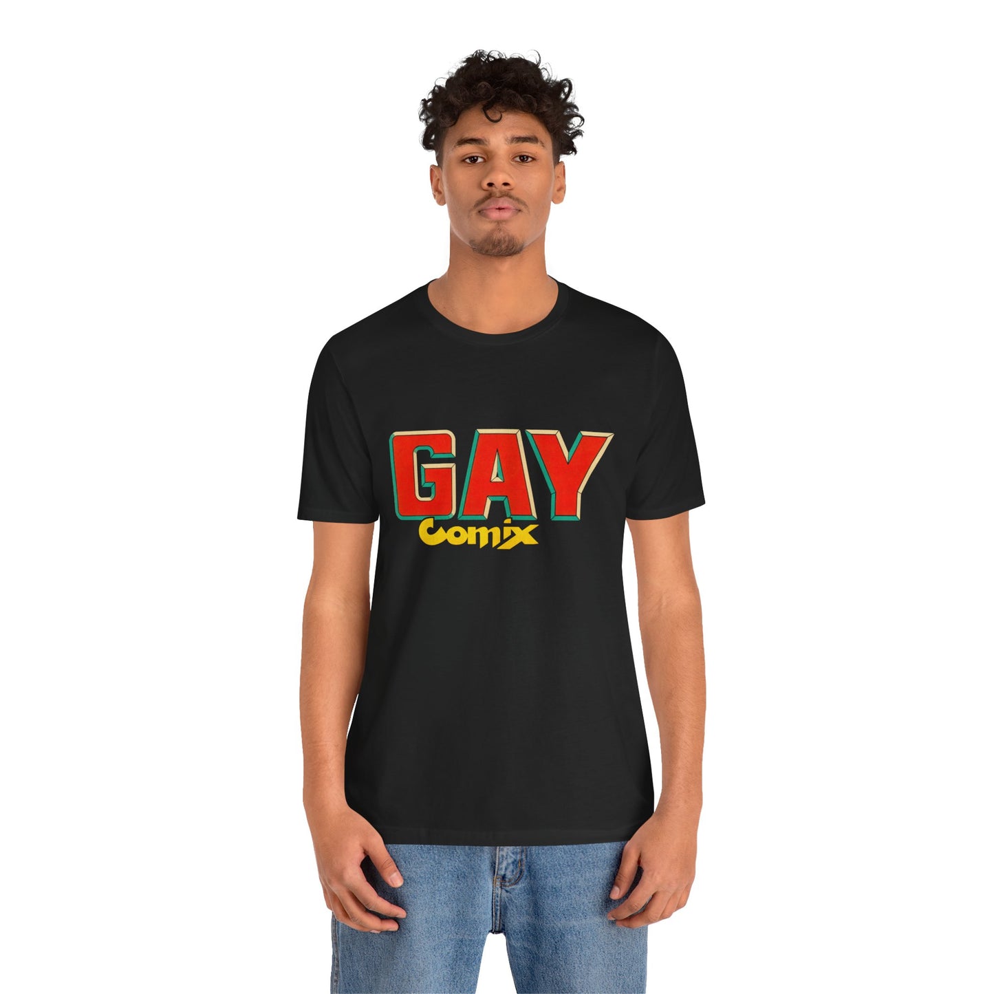 Gay Comix (Replica Early 80's Promo Shirt)