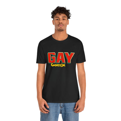 Gay Comix (Replica Early 80's Promo Shirt)