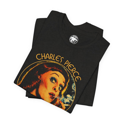 Charles Pierce Fan Club (Graphic with Vintage Print Effect)