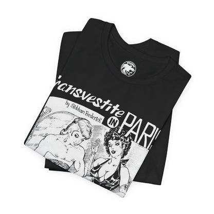 Transvestite in Paris (60's Gay Pulp Cover Artwork by Gene Bilbrew)