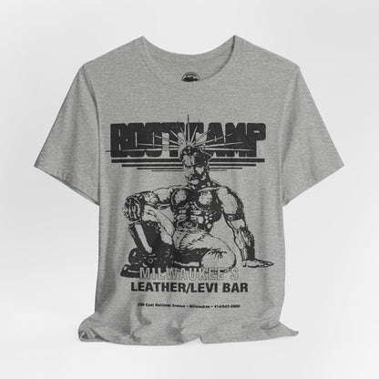 Boot Camp Saloon (Milwaukee Leather and Levi Bar/1984-2011/Early 90's Logo with Vintage Effect)