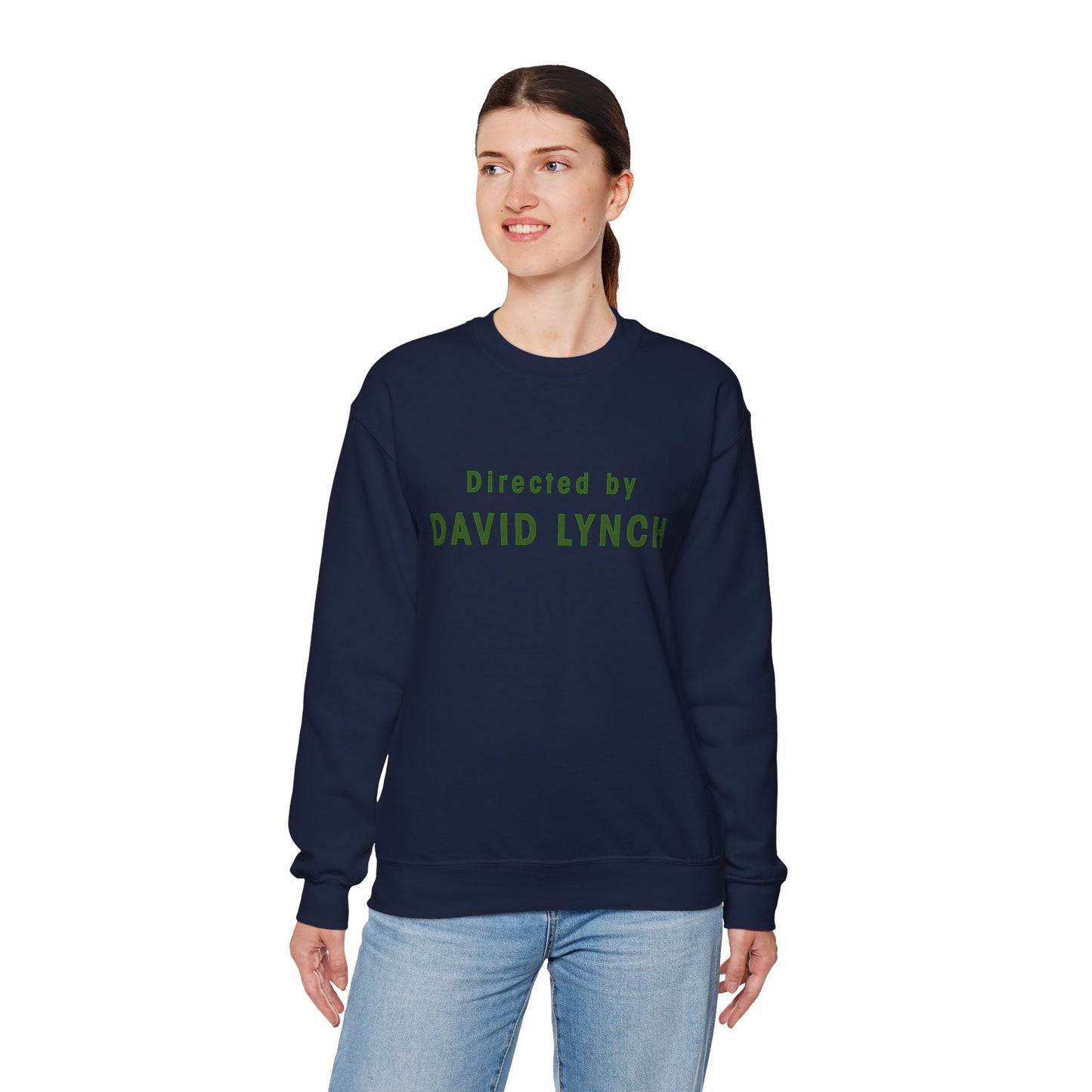 Directed by David Lynch Sweatshirt (Twin Peaks Font/David Lynch Shirt)