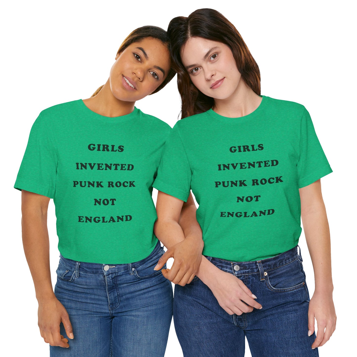 “Girls Invented Punk Rock, Not England”  (Replica Kim Gordon Sonic Youth Tee)