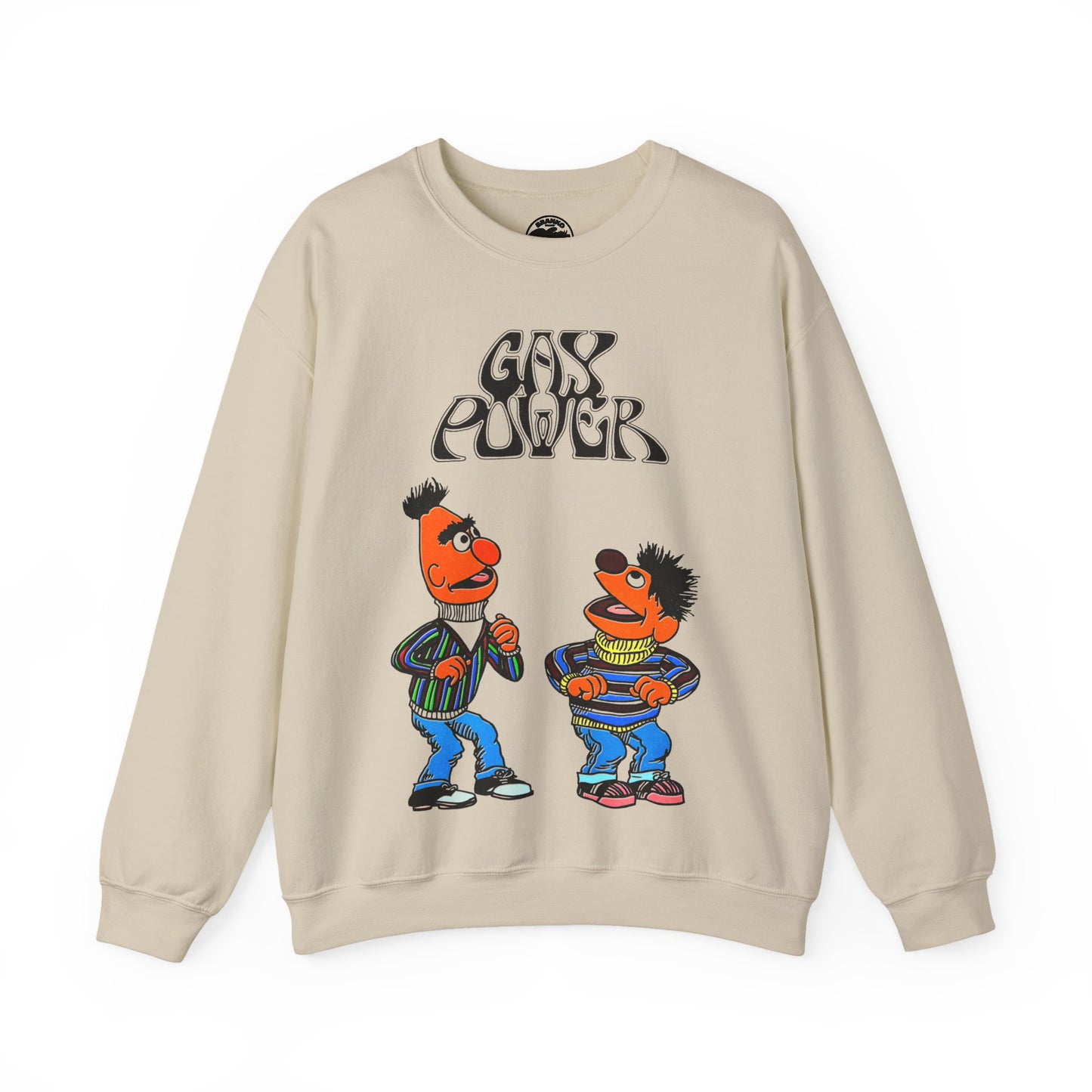 Gay Power Sweatshirt (Bert and Ernie Gay Shirt/Sesame Street Shirt)
