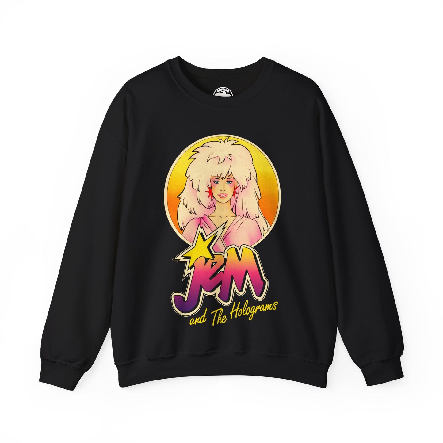 Jem and the Holograms (Oversized Graphic with Vintage Print Effect)