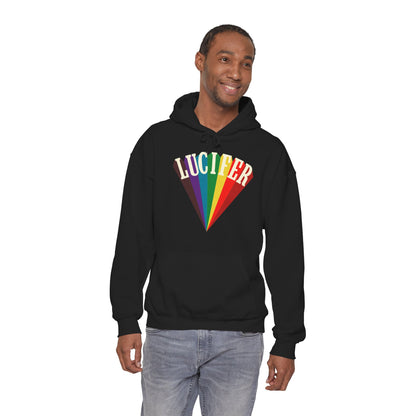 Lucifer Rising Hoodie (Lucifer Rising Rainbow/Kenneth Anger Lucifer Rising)