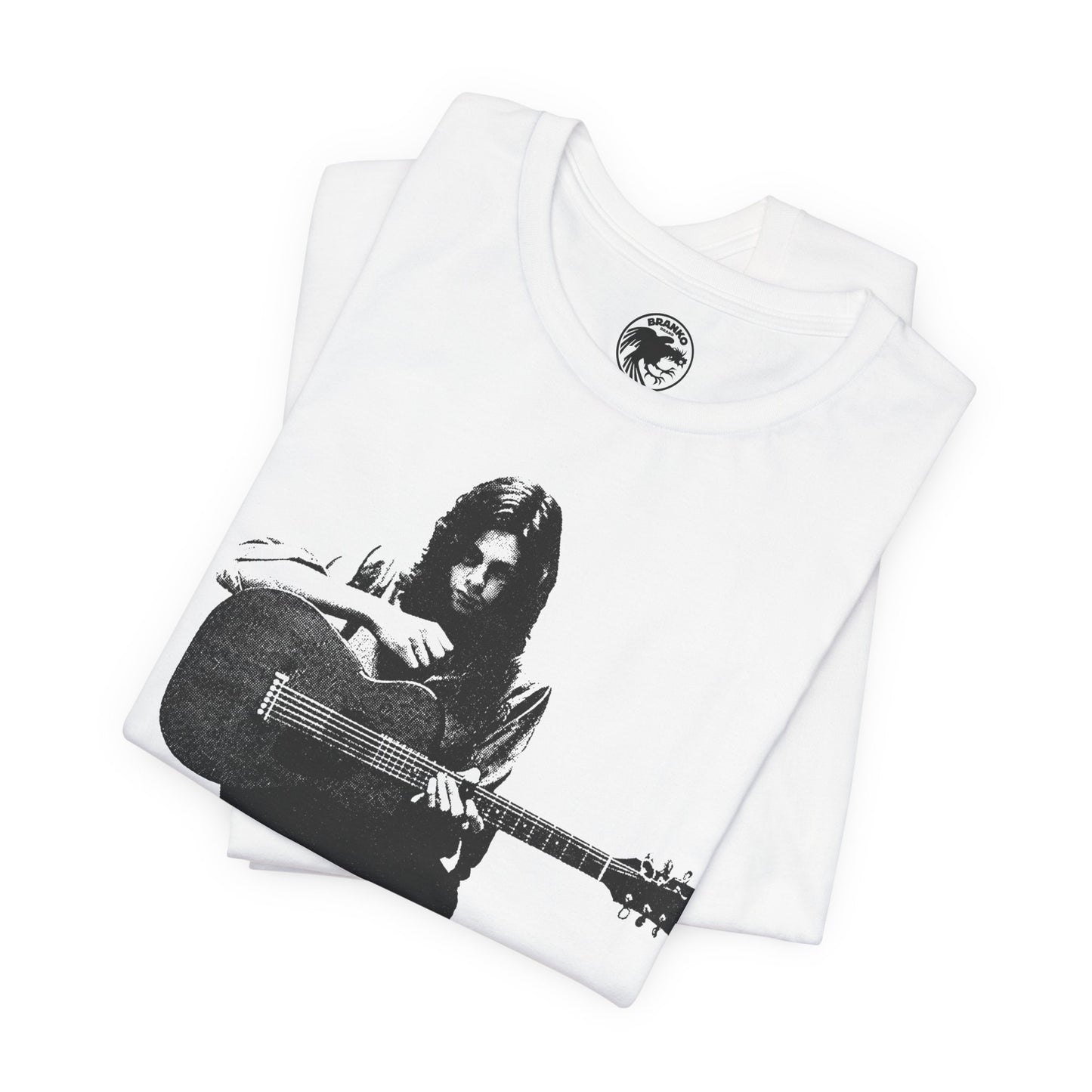 Nick Drake (Oversized Bryter Later Image with Vintage Grunge Effect)
