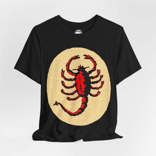 Scorpio Rising (Kenneth Anger's Scorpio Rising/Scorpion Graphic with Vintage Effect)