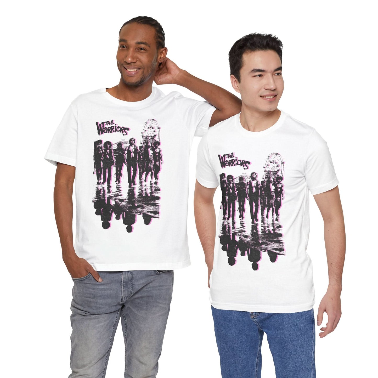 The Warriors (Graphic with Vintage Print Effect/1979/Walter Hill/David Shaber/The Warriors Movie Shirt)