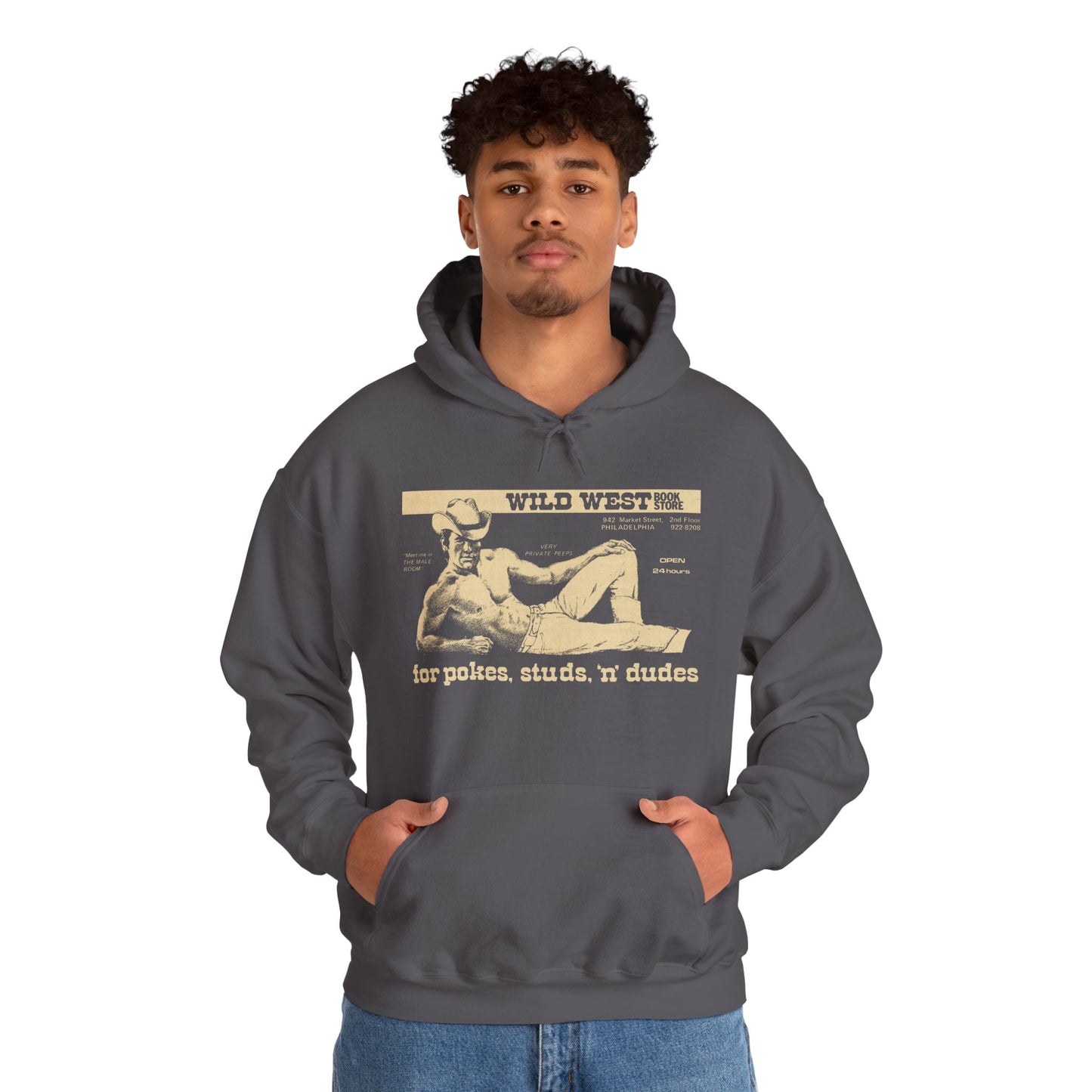 Wild West Hoodie (Philadelphia Gay Bookstore and Adult Shop/Peep Shows/Glory Holes)