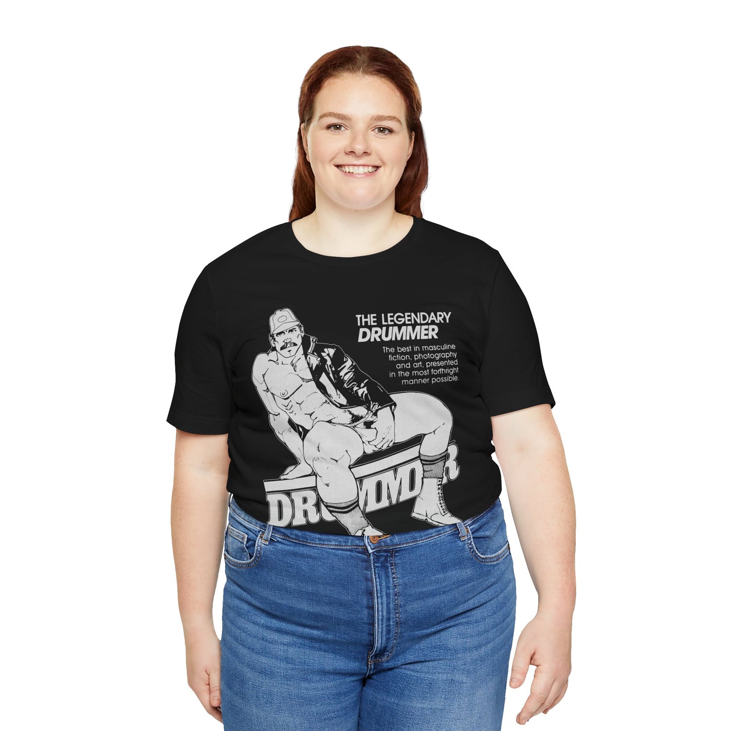 Drummer Magazine (Early 80's Replica Promo Tee)