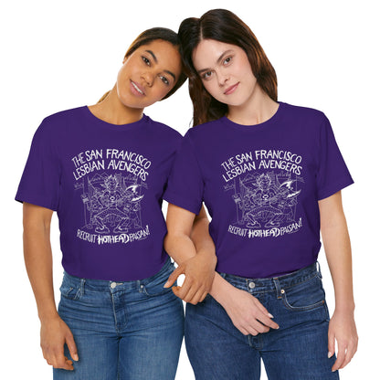 San Francisco Lesbian Avengers (Replica Protest Shirt/Mid-90's)