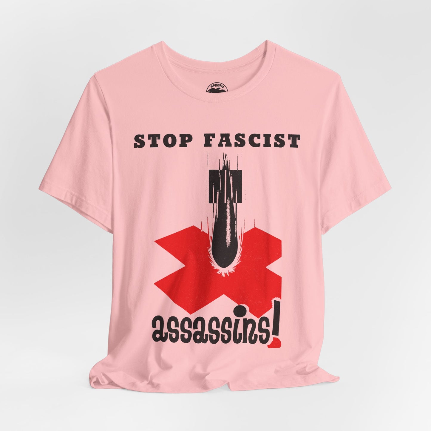 Stop Fascist Assassins! (World War II Anti-Fascist Poster)