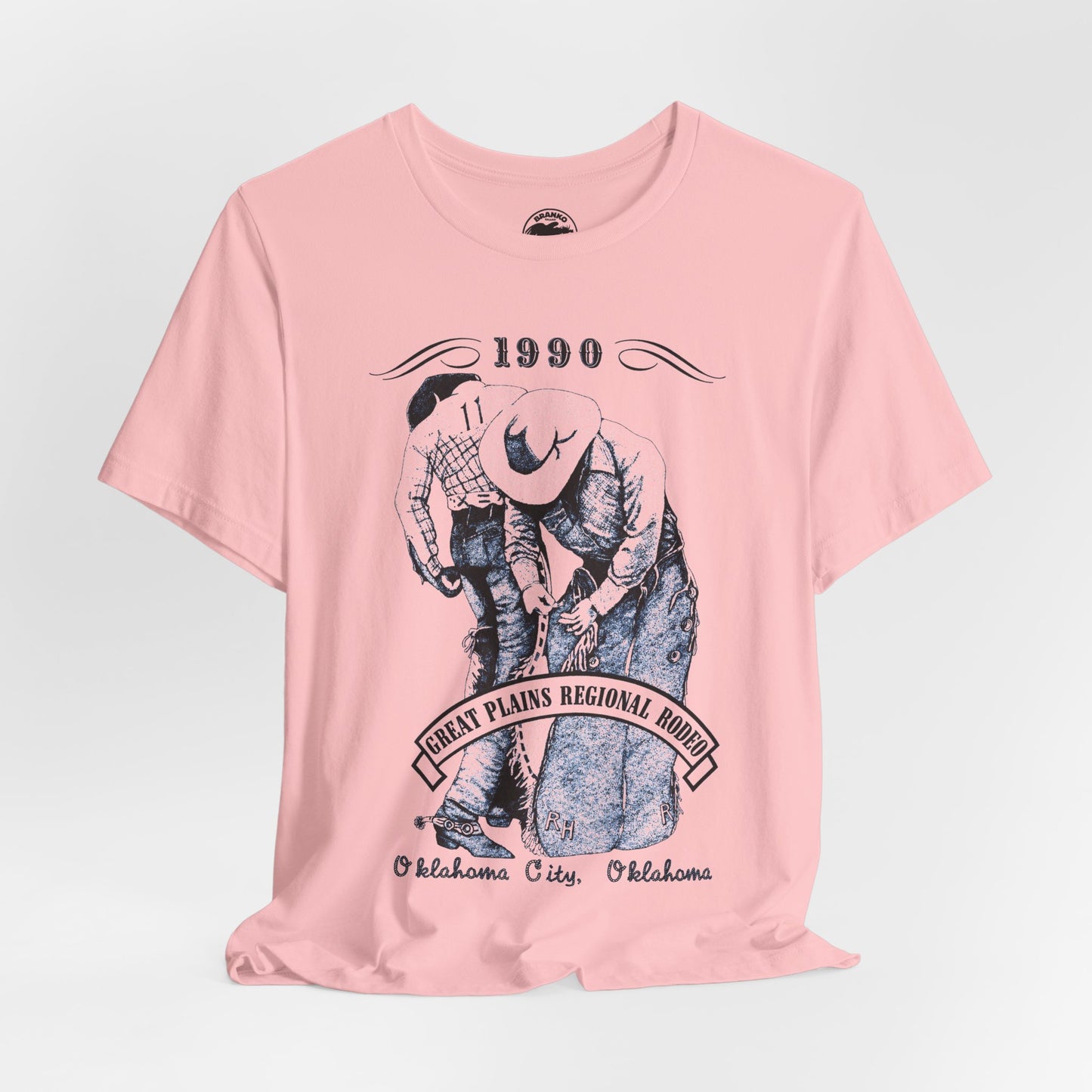 Great Plains Regional Gay Rodeo (Replica 1990 Souvenir Tee/Oklahoma)