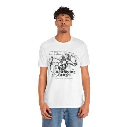 The Destroying Angel (Classic 70's Gay Adult Film/Replica Promo Shirt/Peter de Rome/Vintage Gay Porno)